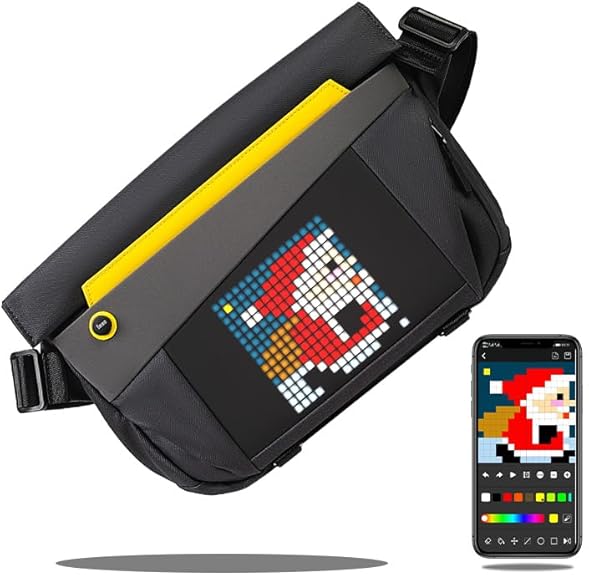 Divoom Sling Bag-V Pixel Art LED Sling Bag