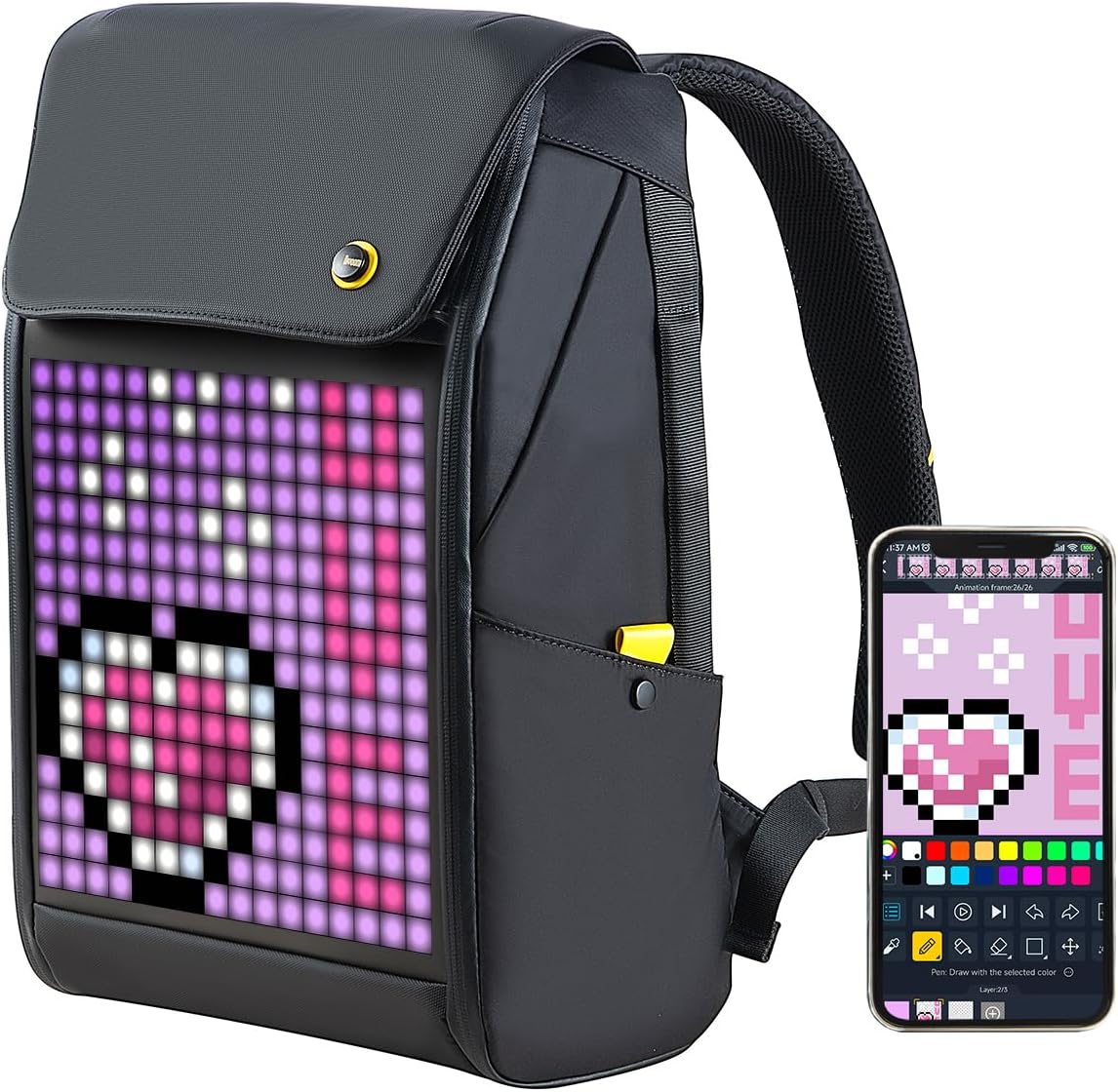 Divoom Pixoo Backpack-M Innovative Smart LED Backpack