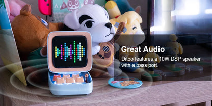 Divoom Ditoo-Pro Retro Pixel Art Bluetooth Speaker