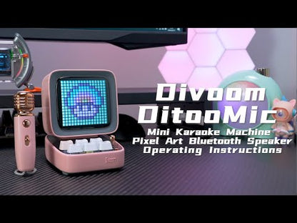 Divoom Ditoo-Pro Retro Pixel Art Bluetooth Speaker